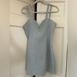 Sexy V Blue Women's Dress